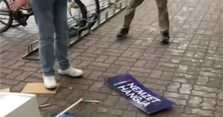 Rátámadtak a Tisza Párt önkénteseire Egerben