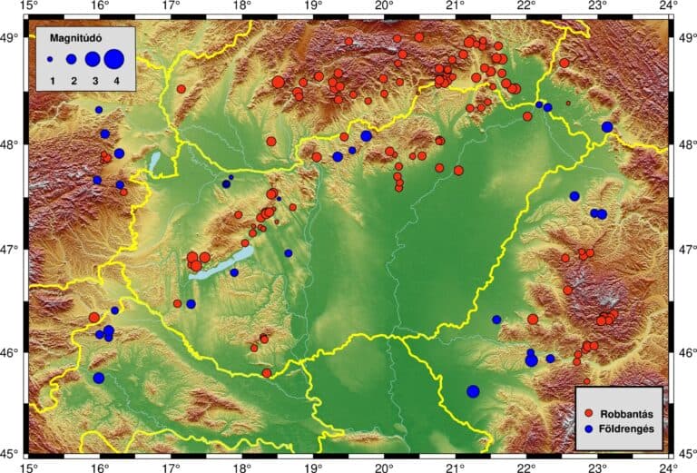 Március legerősebb földrengése volt a salgótarjáni a Kárpát-medencében
