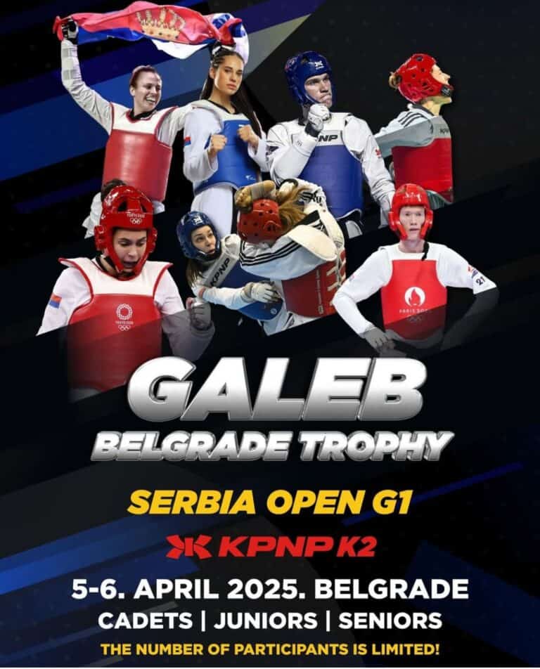 Három magyar érem a tekvondósok belgrádi nemzetközi bajnokságán