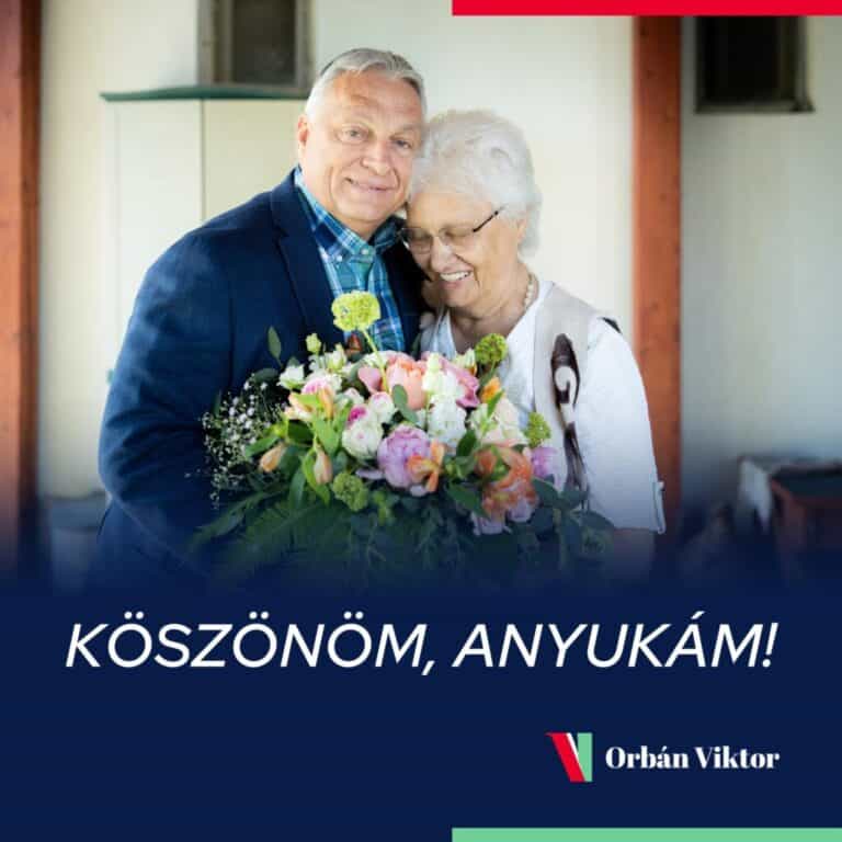 Orbán Viktor különleges szavakkal köszöntötte édesanyját saját születésnapja alkalmából