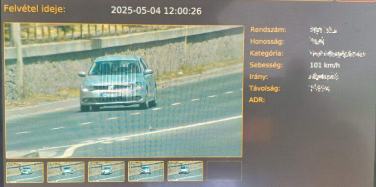 Gyorshajtók tolták túl a gázpedált Salgótarján belvárosában