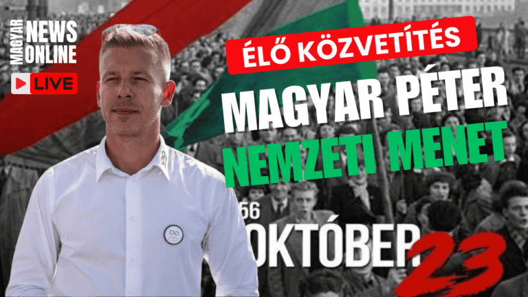 Élőben közvetítjük a Nemzeti Menetet – percről percre minden platformunkon!