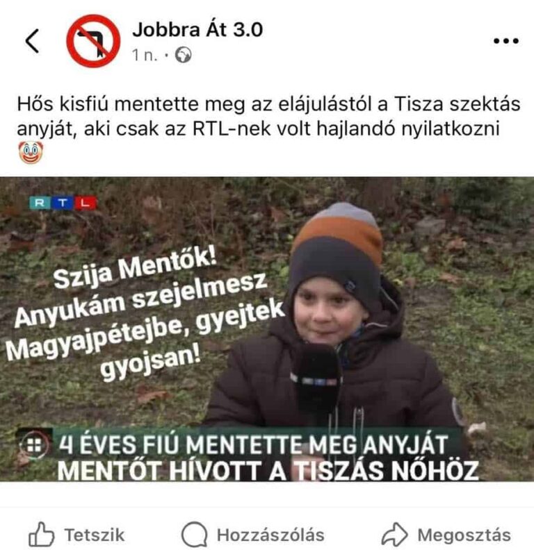 Gyermekvédelem vagy propaganda? Amikor egy „Na, szia, mentő” hívás is politikai fegyverré válik