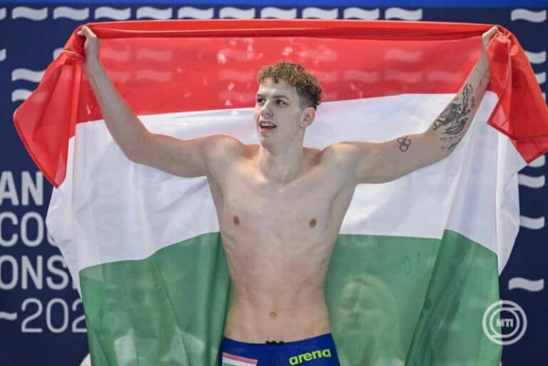 Rövidpályás úszó Eb – Sárkány Zalán aranyérmes 800 méter gyorson