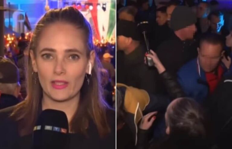 Nem engedték oda Orbánhoz a TEK-esek az RTL riporterét: Utoljára egy Tankcsapda-koncerten könyököltek úgy a bordáim közé, mint most